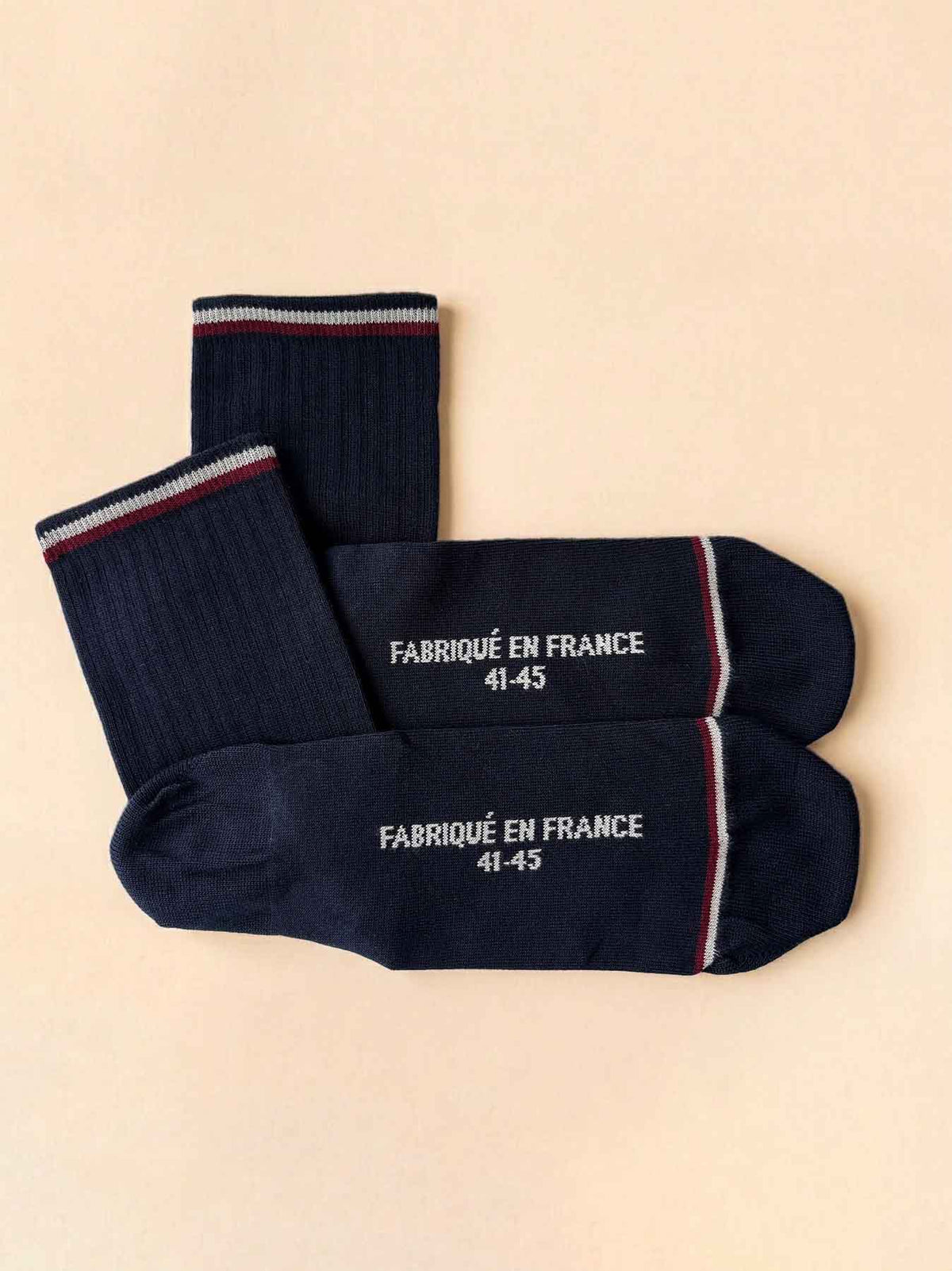 Les Chaussettes Tricolores Mi-Haute - Française