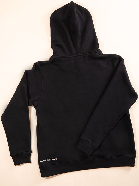 Le Sweat à Capuche Homme en Coton Bio - Noir