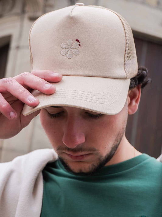 La Casquette Filet Française Homme - Beige