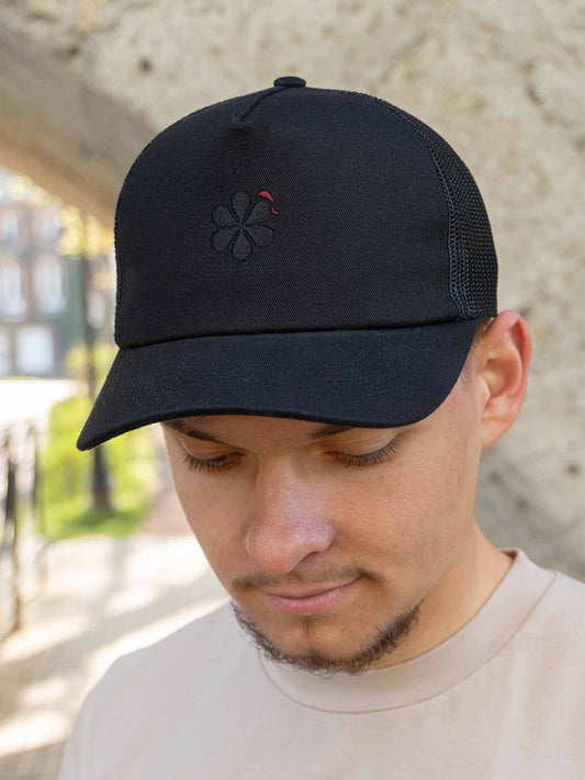 La Casquette Filet Française Homme - Noir