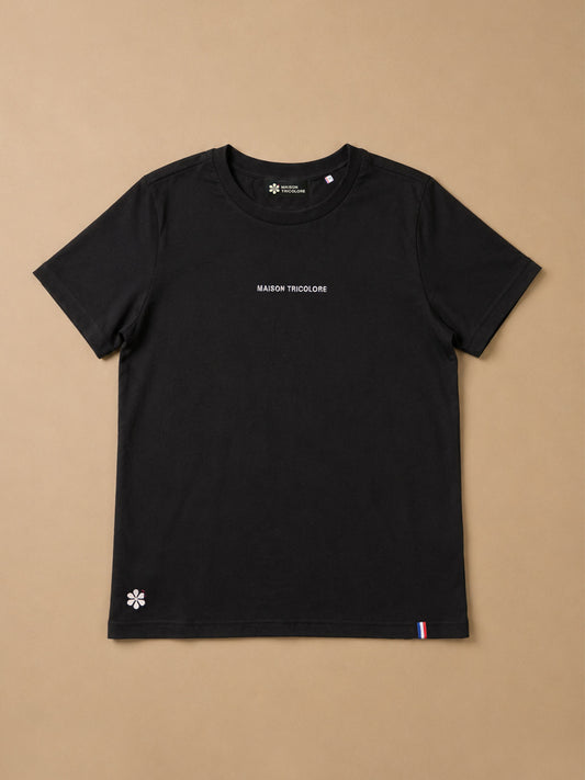 L'incontournable T-shirt Homme en Coton Bio - Noir