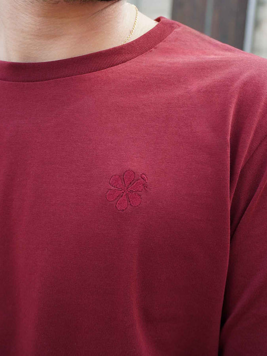 Le Véritable T-Shirt Coton Bio - Bordeaux