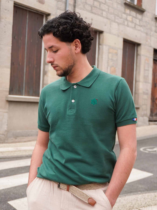 L'Indémodable Polo Fabriqué en France - Vert
