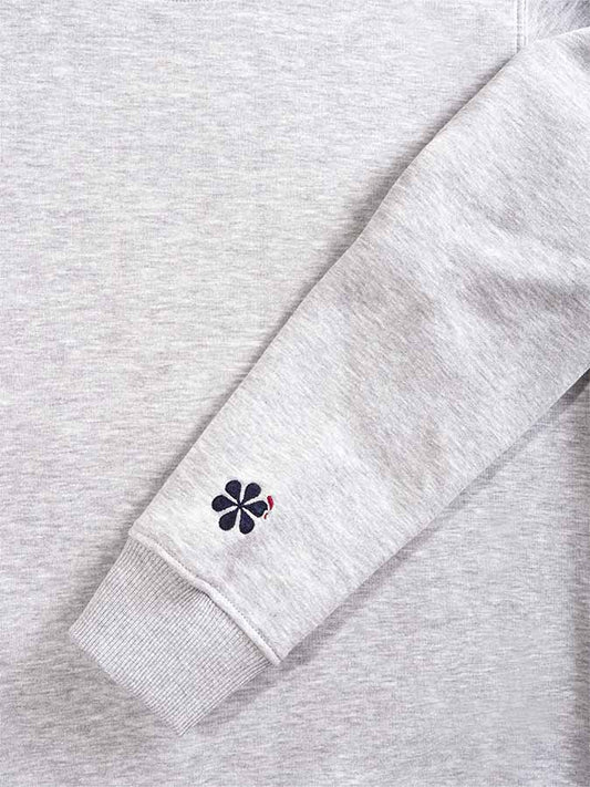 Le Sweat Classique Homme en Coton Bio France - Gris