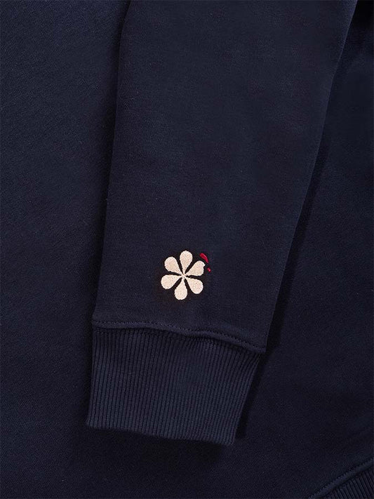 Le Sweat Classique Femme Coton Bio France - Marine