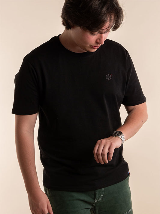 L'indispensable T-Shirt Homme En Coton Bio - Noir