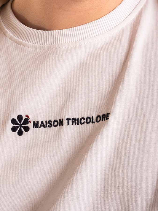 Le Confortable T-shirt Blanc En Coton Bio - Homme