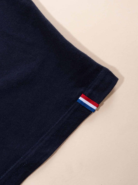 L'incontournable T-shirt Femme en Coton Bio - Marine