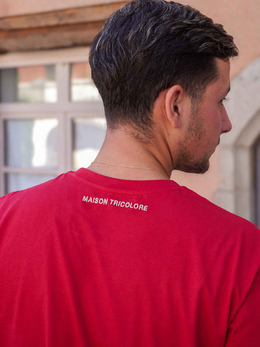 Le Parfait T-Shirt Homme Coton Bio - Rouge