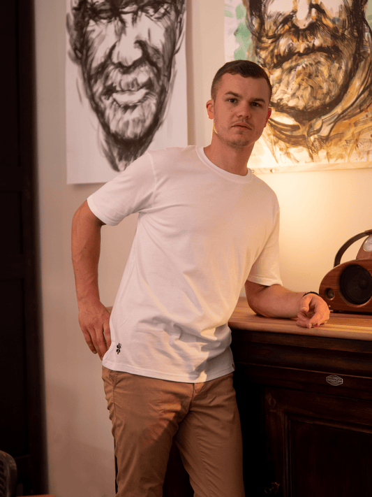 Le Parfait T-Shirt Homme Coton Bio - Blanc