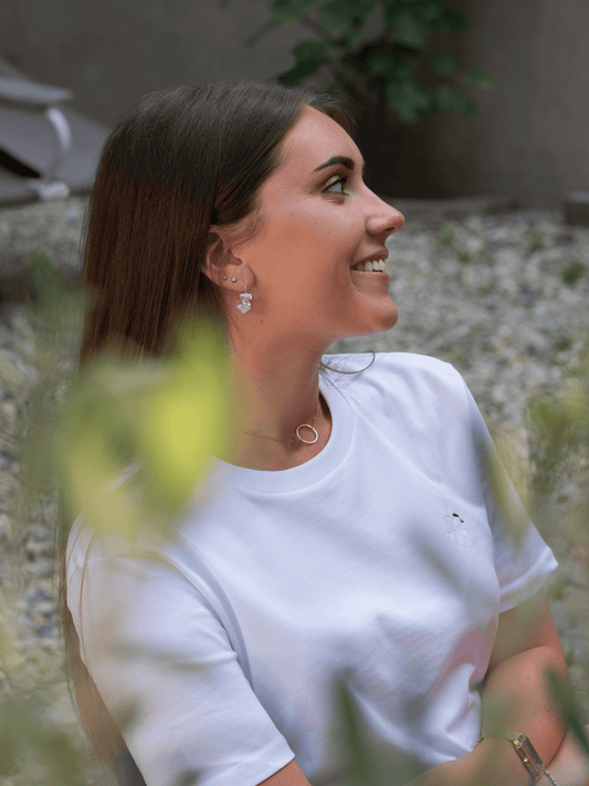 L'indispensable T-Shirt Femme En Coton Bio - Blanc