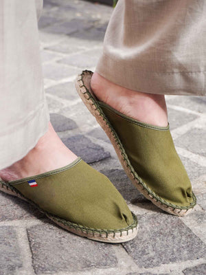 Les Mules Espadrilles Françaises