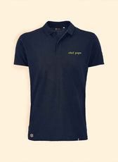 Polo Made In France homme Marine brodé - Personnalisable