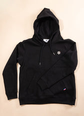 Le Sweat à Capuche Homme en Coton Bio - Noir