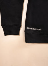 Le Sweat à Capuche Homme en Coton Bio - Noir
