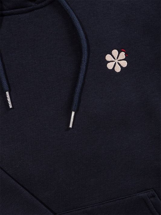 Le Sweat à Capuche Femme En Coton Bio - Marine