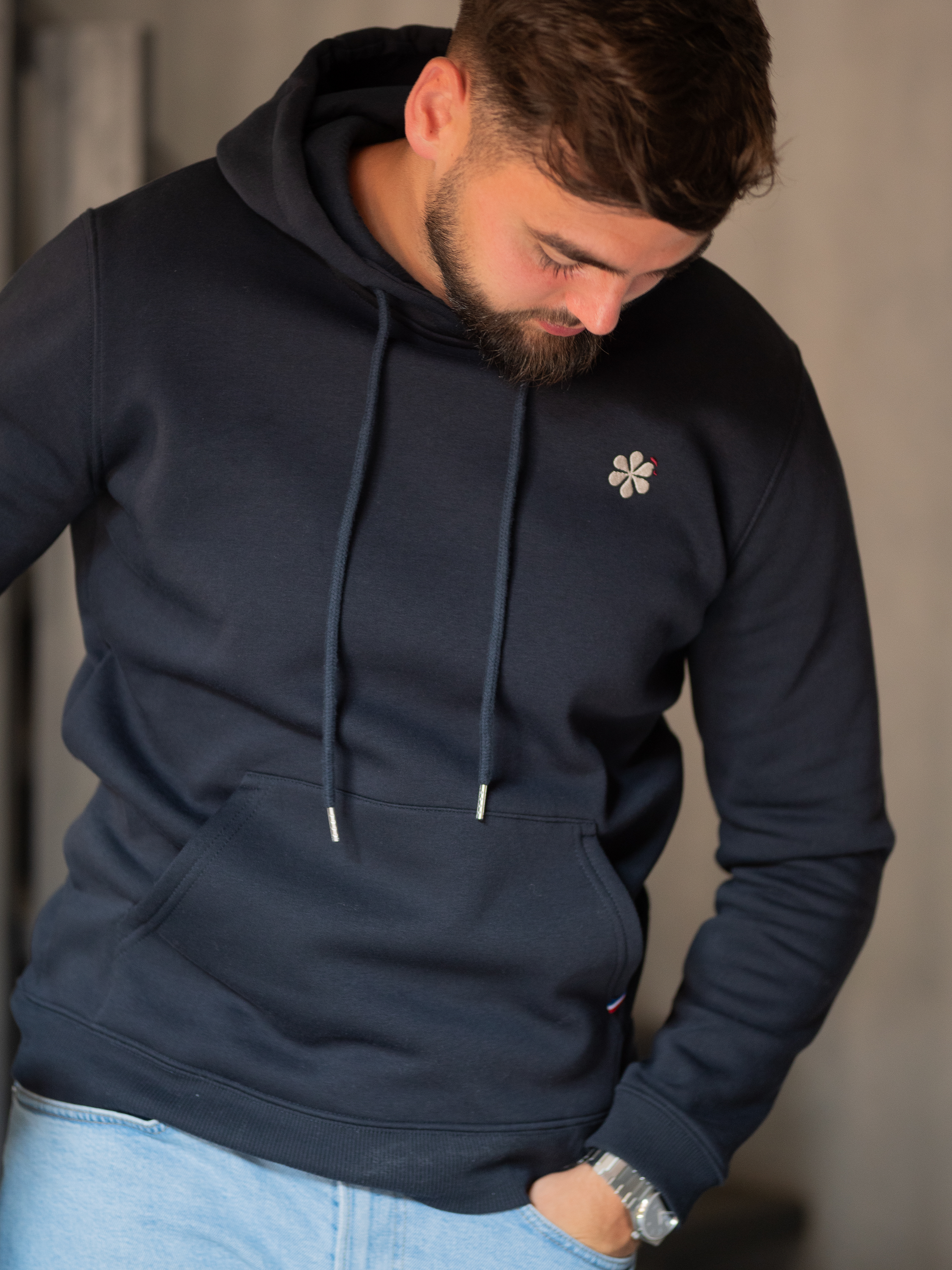 Le sweat à capuche homme - Fleur de France