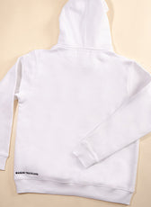 Le Sweat à Capuche Homme en Coton Bio - Blanc