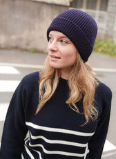Le Bonnet Ultime en Laine Femme 🐑 - Marine