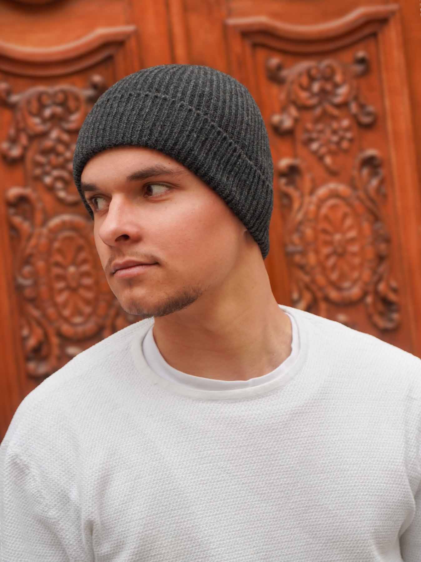 Le Bonnet Ultime Homme en Laine 🐑 - Gris