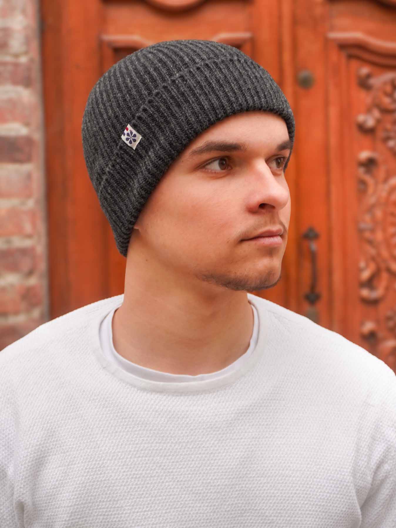Le Bonnet Ultime Homme en Laine 🐑 - Gris