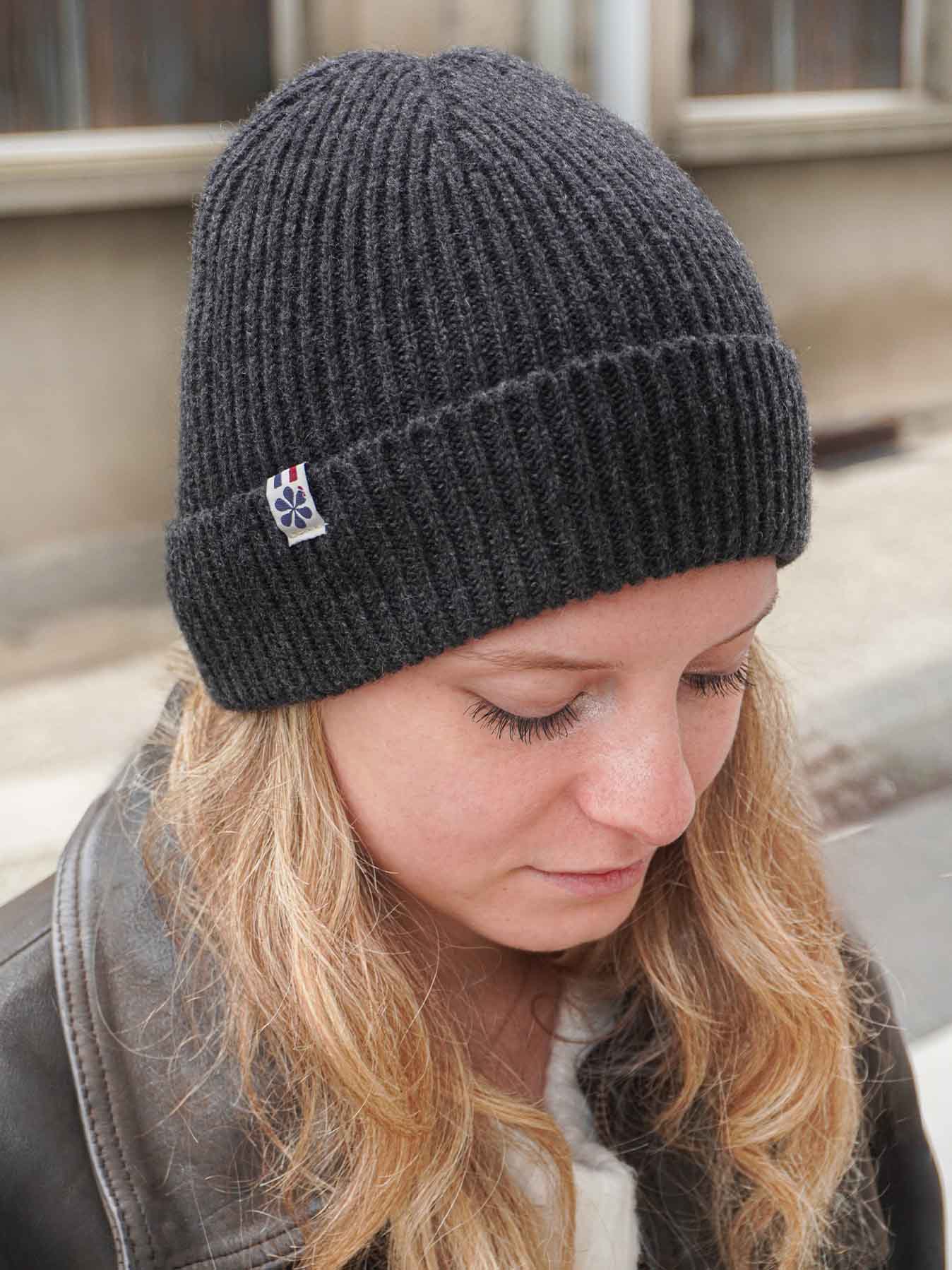 Le Bonnet Ultime en Laine Femme 🐑 - Gris