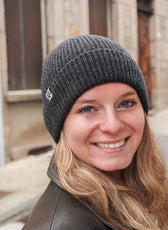 Le Bonnet Ultime en Laine Femme 🐑 - Gris