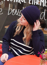 Le Bonnet Ultime en Laine Femme 🐑 - Marine