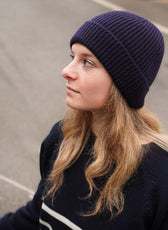 Le Bonnet Ultime en Laine Femme 🐑 - Marine