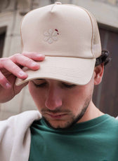 La Casquette Filet Française Homme - Beige