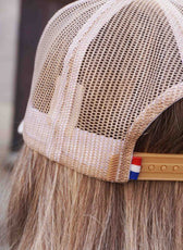 La Casquette Filet Française Femme - Beige