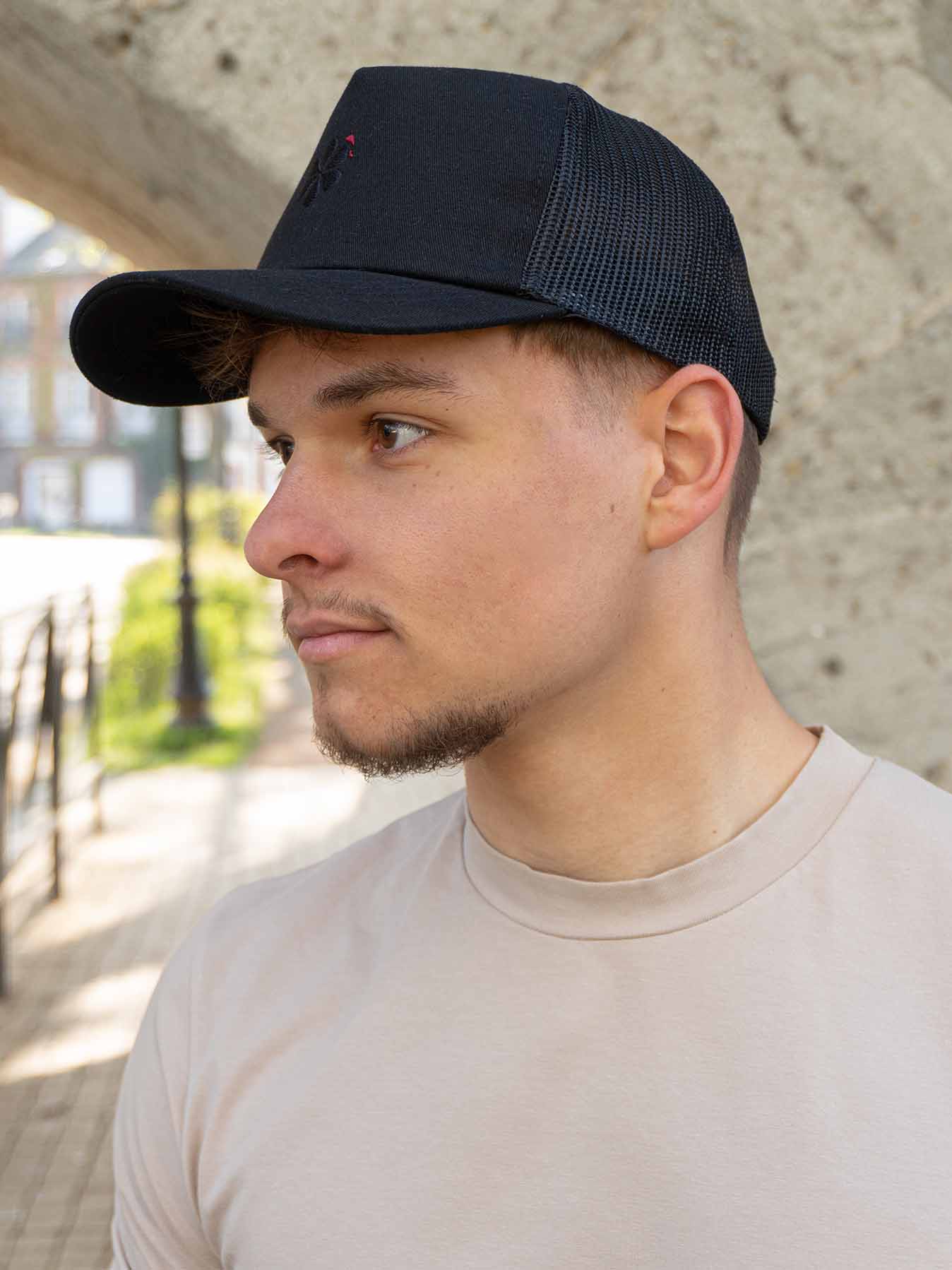 La Casquette Filet Française Homme - Noir