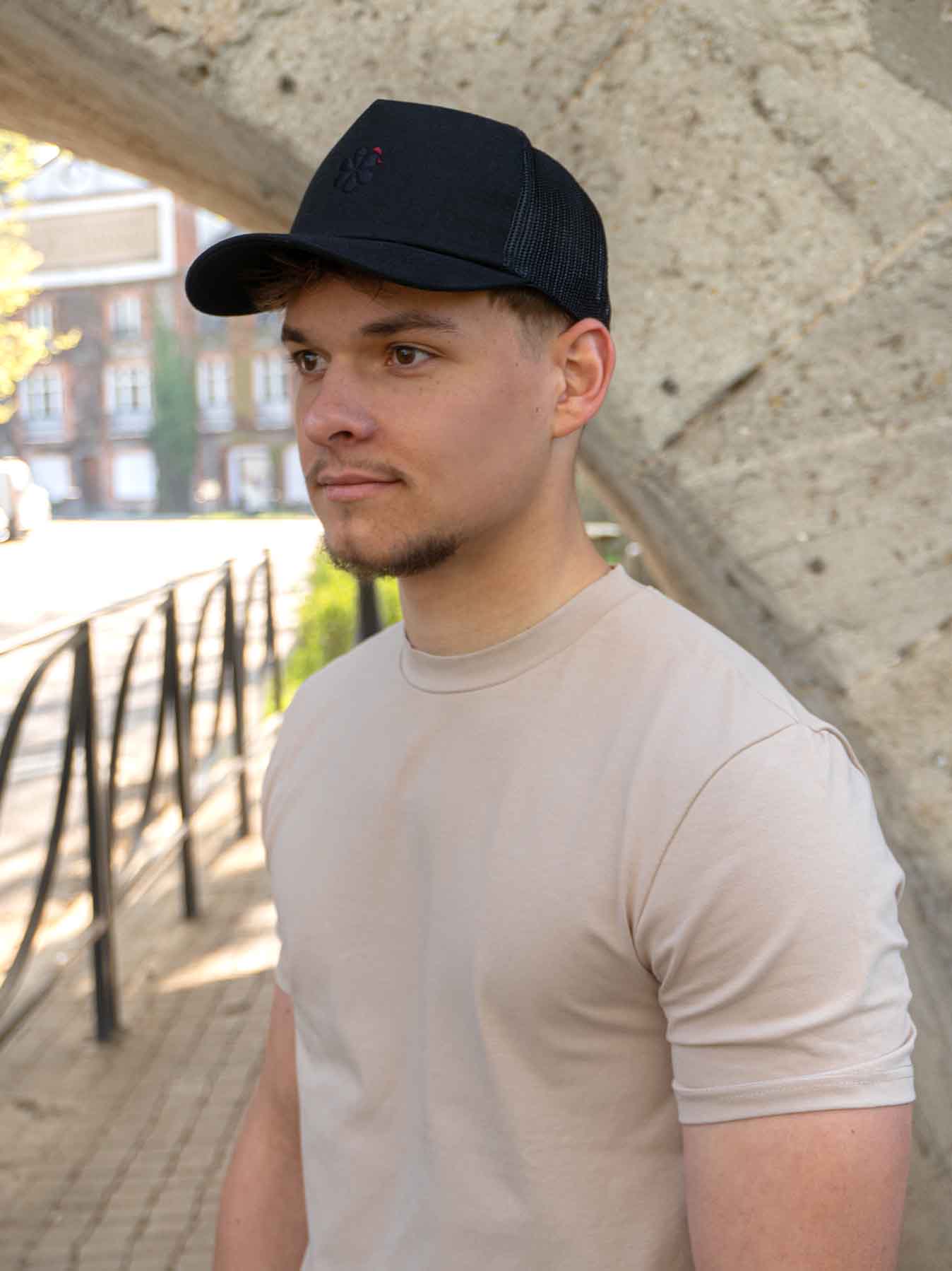 La Casquette Filet Française Homme - Noir