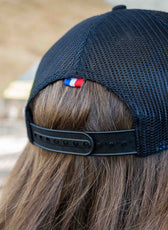 La Casquette Filet Française Femme - Noir