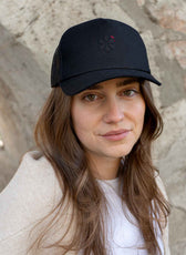 La Casquette Filet Française Femme - Noir