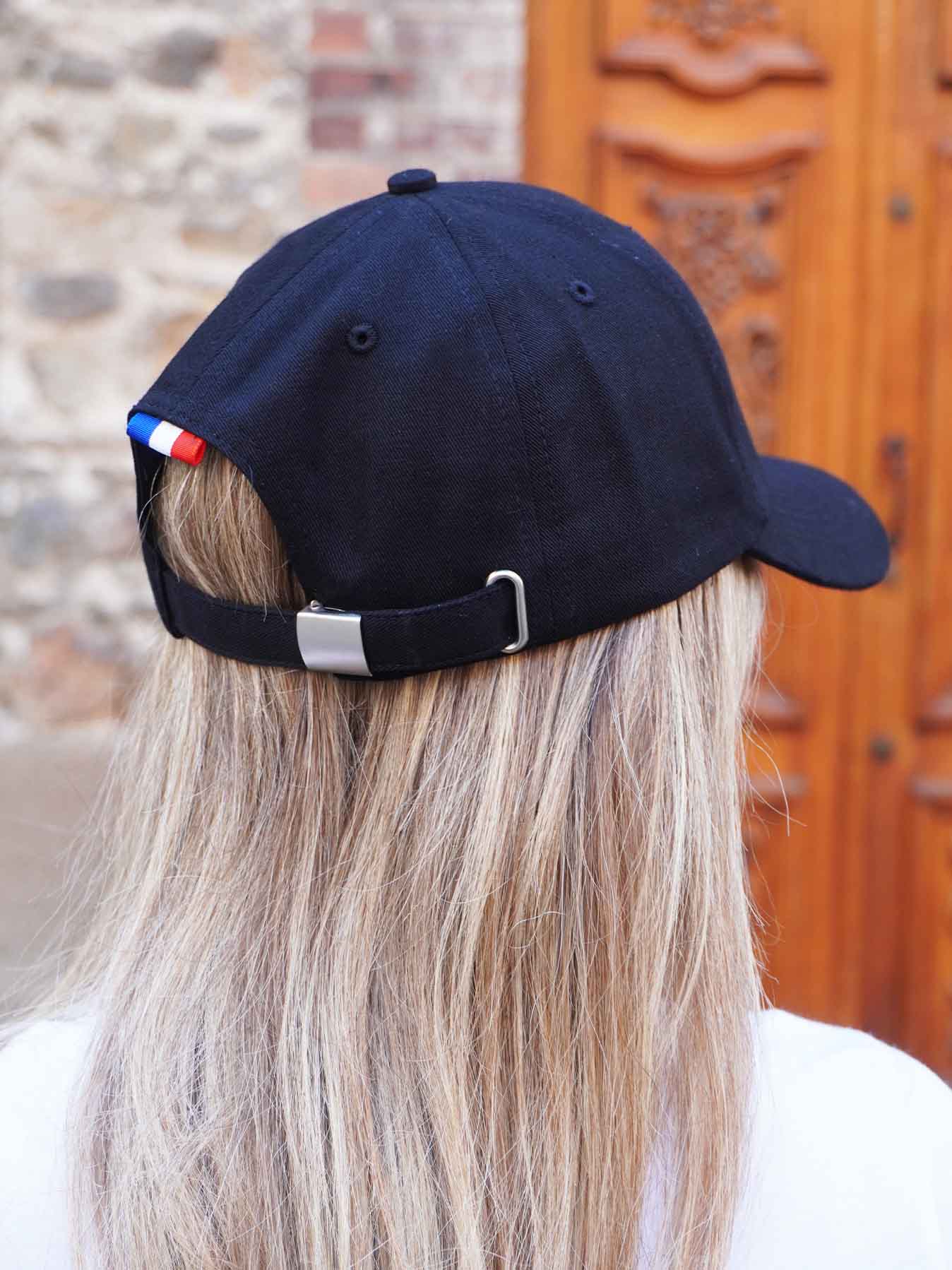 La Casquette Française Femme - Noir