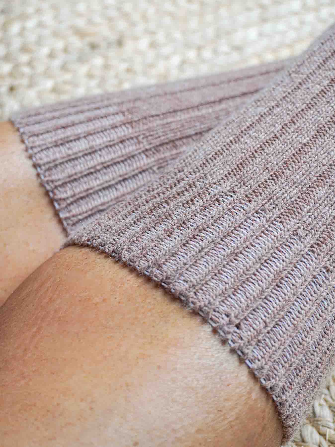 Les Chaussettes Françaises en Laine - Beige