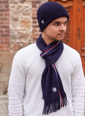 Le Bonnet Ultime Homme en Laine 🐑 - Marine
