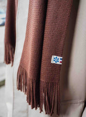 L’Écharpe Essentielle Française en Laine pour Homme - Marron