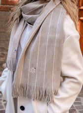 L'écharpe Ultime Femme en Laine 🐑 - Beige