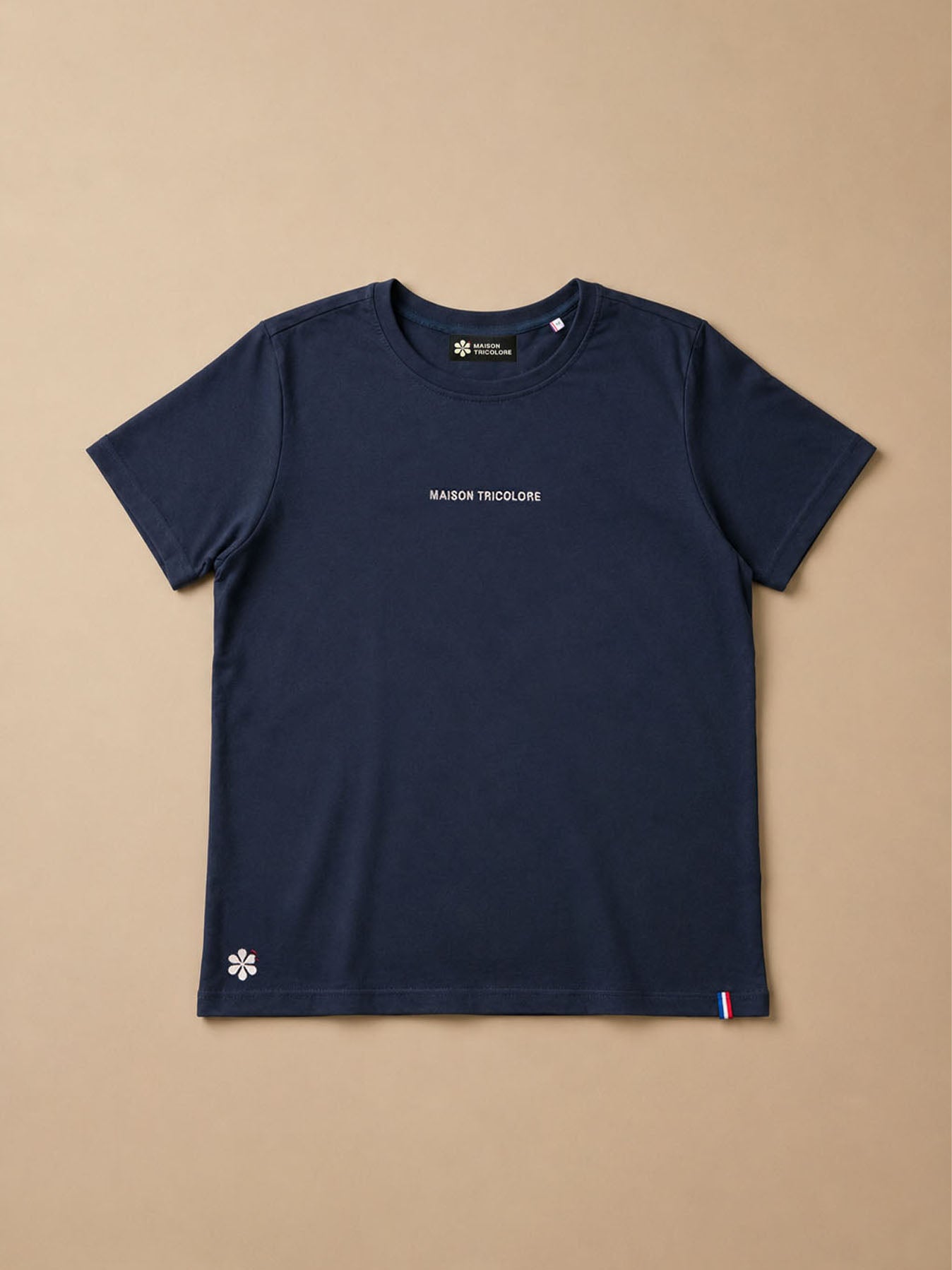 L'incontournable T-shirt Homme en Coton Bio - Marine