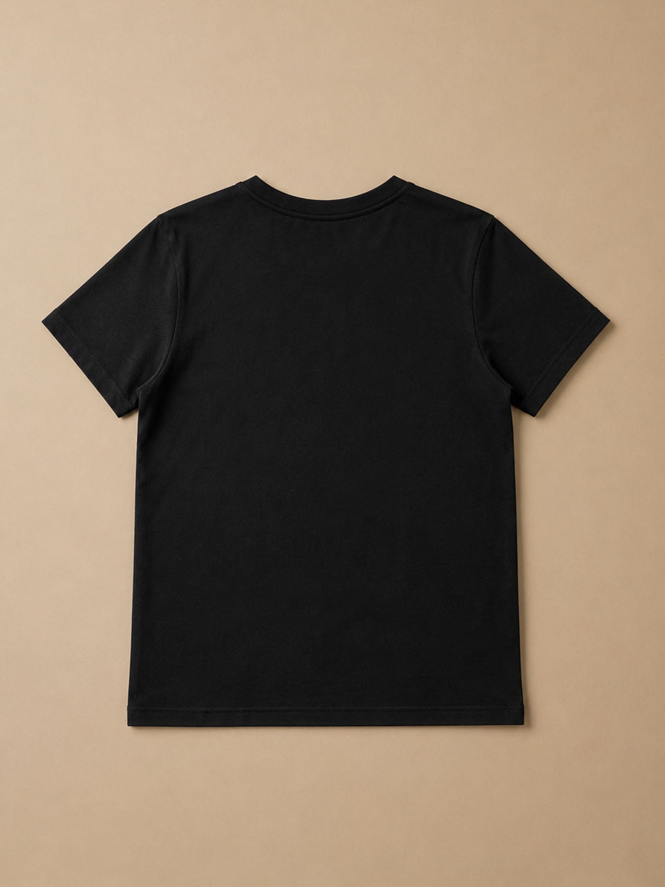 L'incontournable T-shirt Femme en Coton Bio - Noir