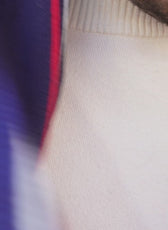 L'écharpe Tricolore en Laine 🐑 Fabriquée en France pour Homme - Marine