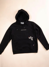 Le Sweat à Capuche Femme Coton Bio France - Noir