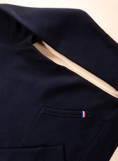 Le Sweat à Capuche Homme en Coton Bio - Marine