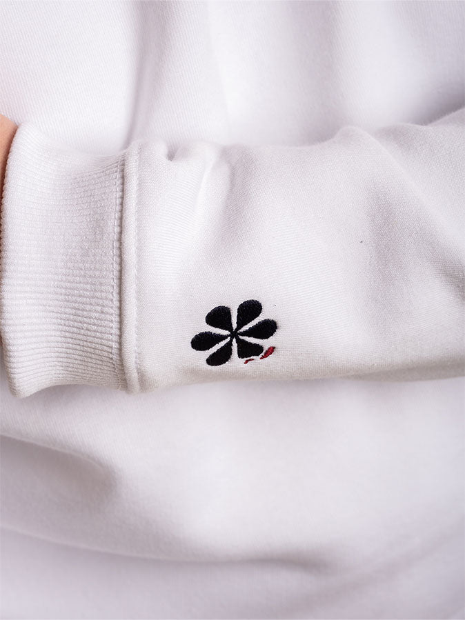 Le Sweat Classique Femme Coton Bio France - Blanc