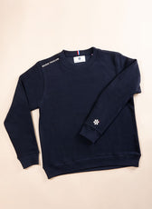 Le Sweat Classique Femme Coton Bio France - Marine
