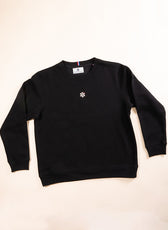 Le Sweat Classique Femme en Coton Bio - Noir