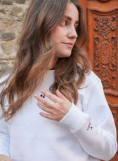 Le Sweat Classique Femme - Personnalisable Prénoms Enfants