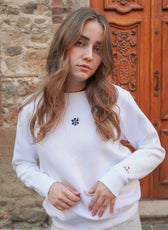 Le Sweat Classique Femme - Personnalisable Prénoms Enfants